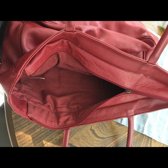 Chico’s Boho Studded Leather Shoulder Bag - Picture 8 of 11